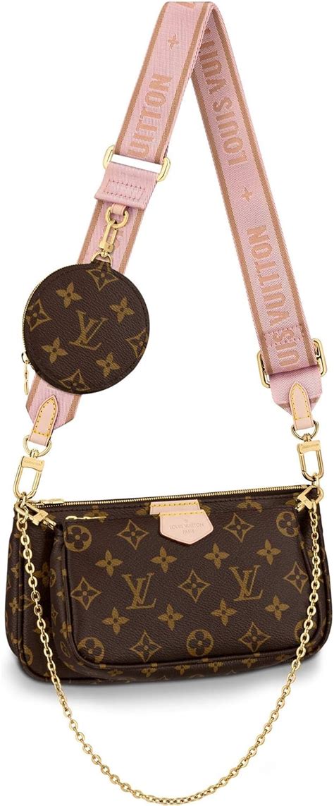 light pink louis vuitton bag.